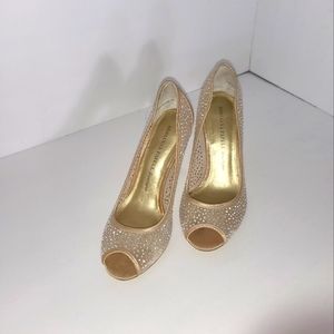 Adrianna Papell Rhinestone Heels